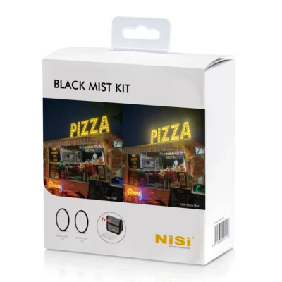 NiSi 77mm Black Mist 1/4 and 1/8 Filter Kit with Case