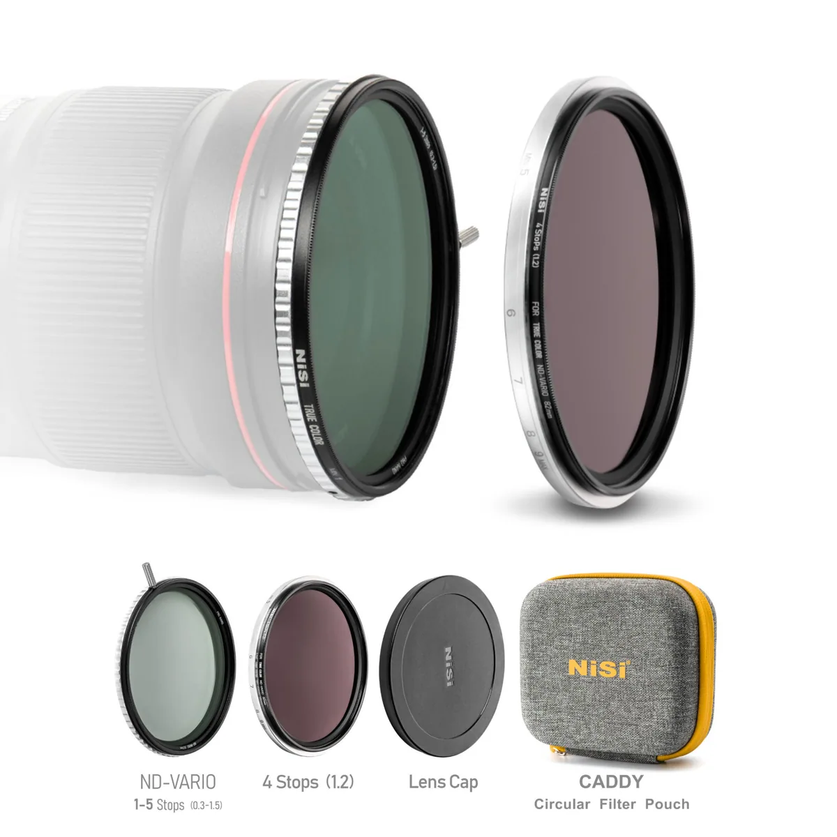 NiSi 82mm Swift True Color VND Kit (1-5-Stop VND & 4-Stop ND)