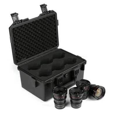 Meike Hard 6-Lens Case for T2.2 Cine Lenses