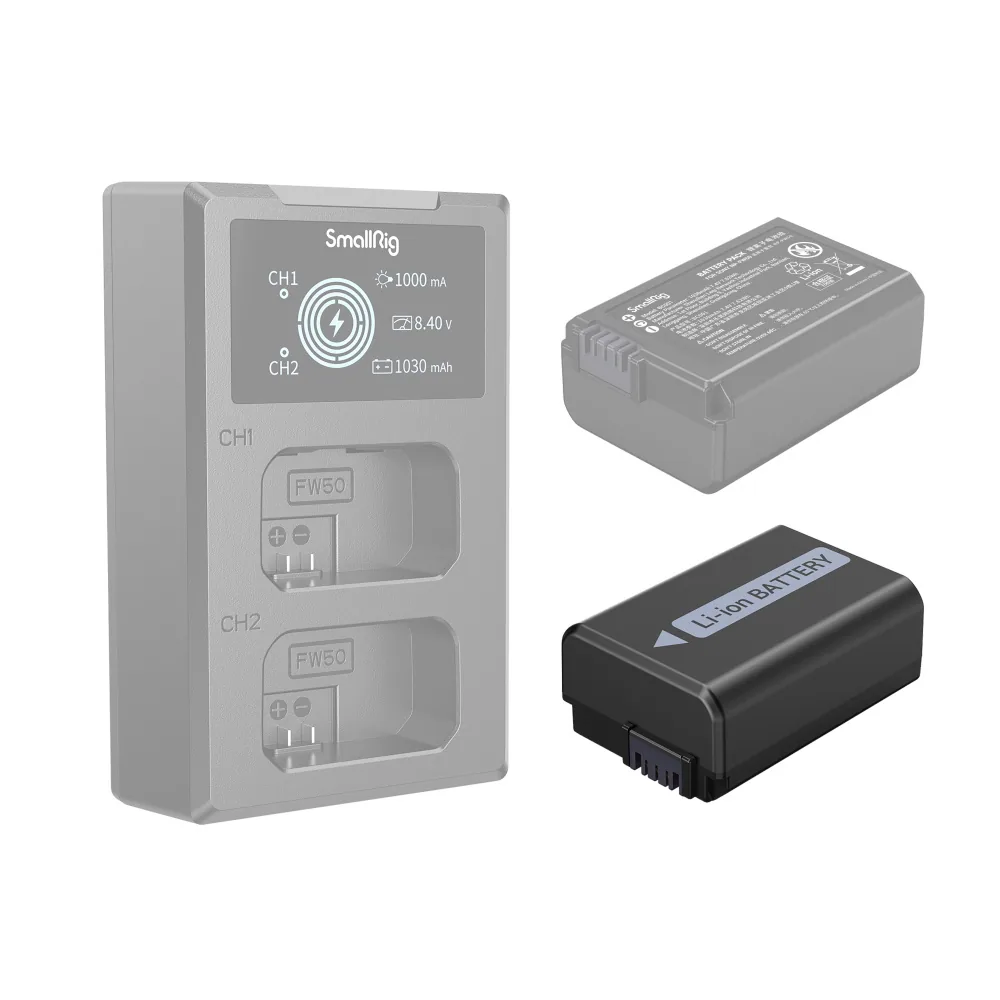 SmallRig 4068 NP-FW50 Camera Battery for Sony