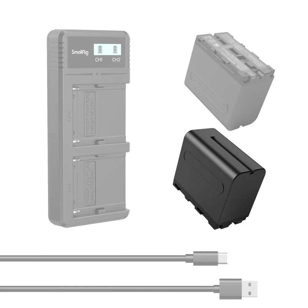 SmallRig 4073 NP-F970 Camera Battery