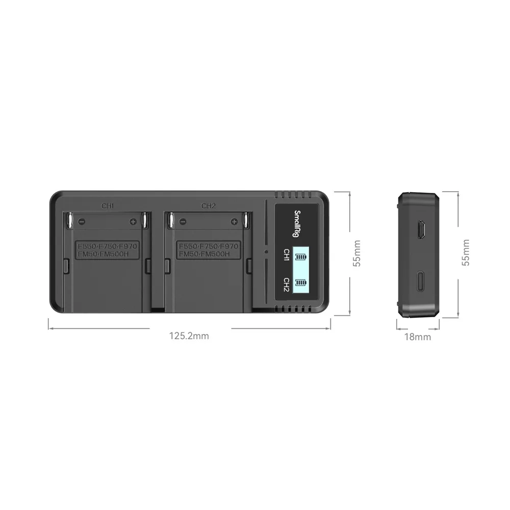 SmallRig 4086 NP-F970 Camera Battery Charger