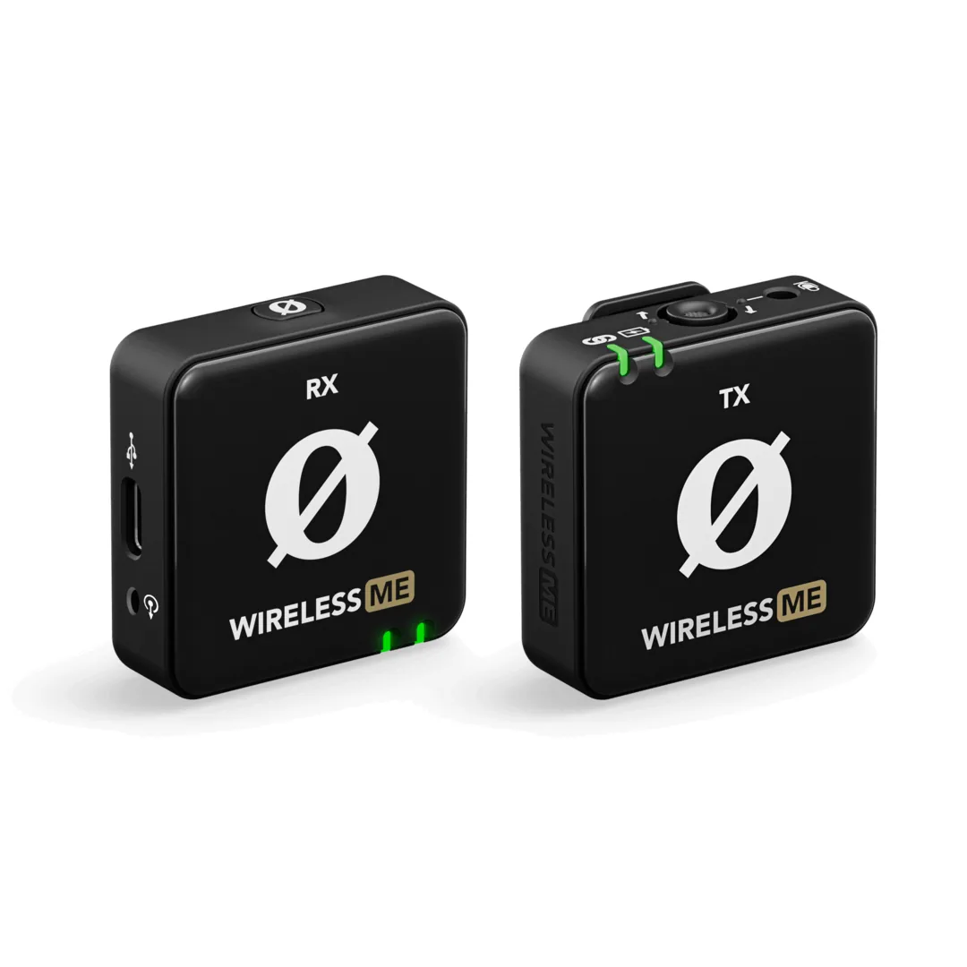 Rode Wireless ME Single 1-Channel Ultra-Compact 2.4GHz Microphone Audio System (TX/RX)