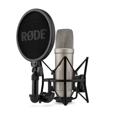 Rode NT1 5th Gen Digital Condenser Micophone with XLR Output, USB & DSP (Silver)