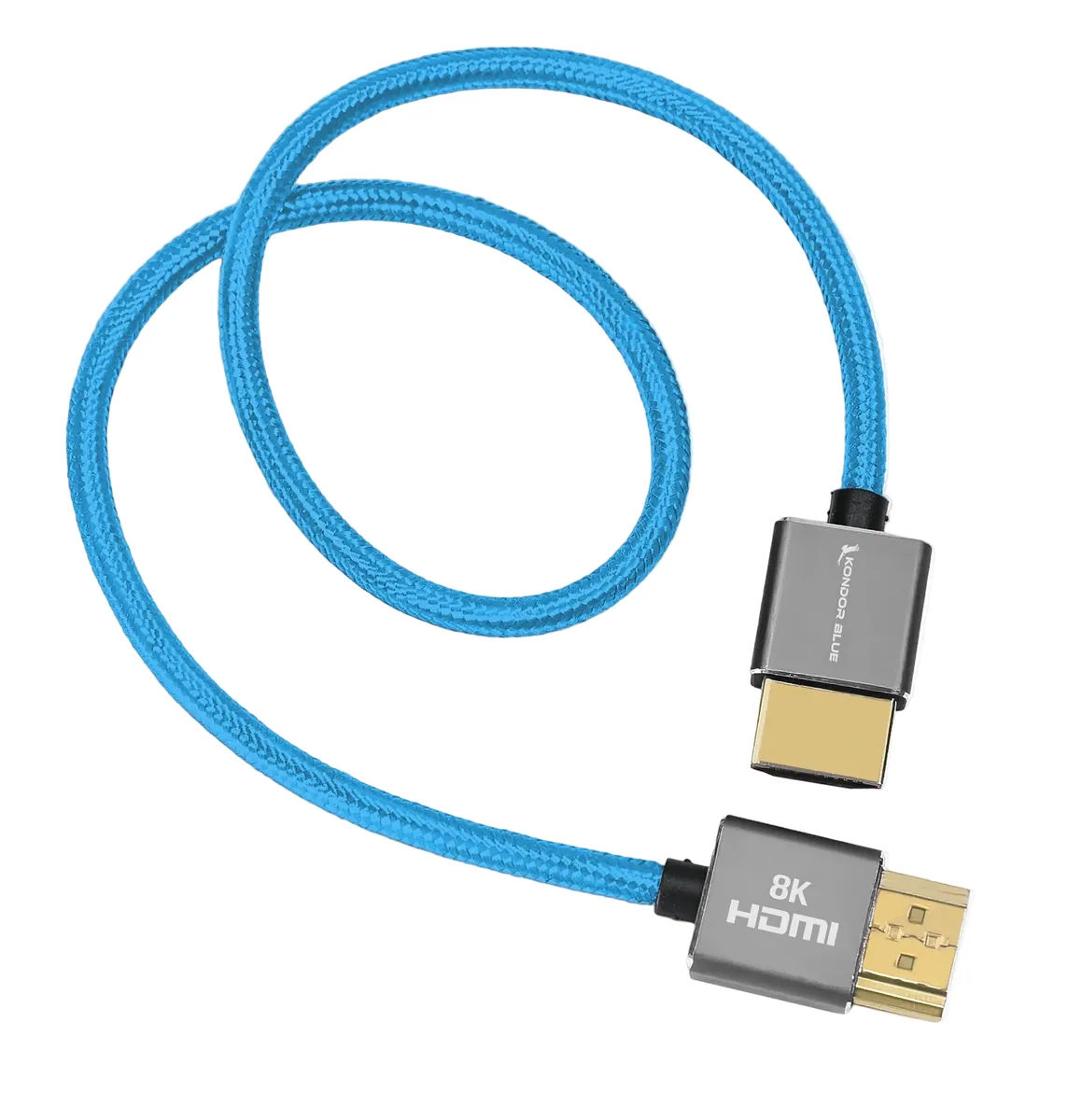 Kondor Blue Ultra High-Speed HDMI Cable Black, 43cm (17″)