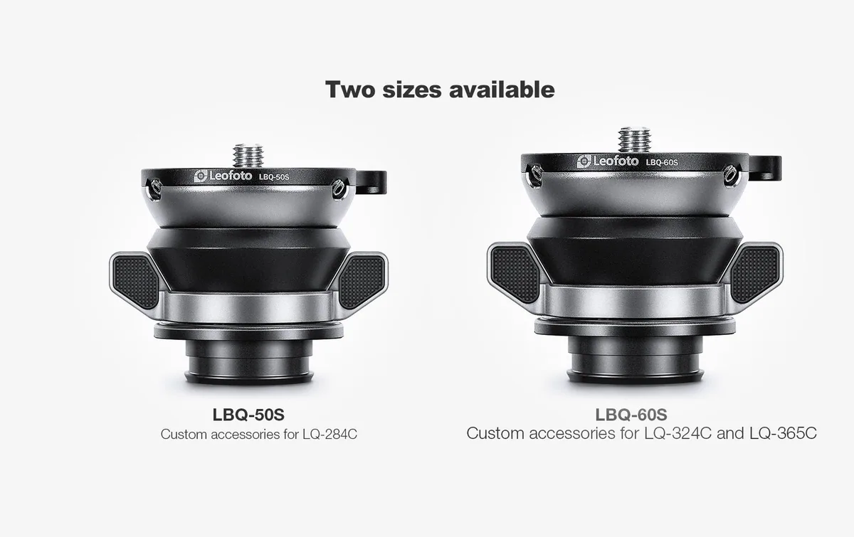 Leofoto LBQ-50S 55mm Leveling Base