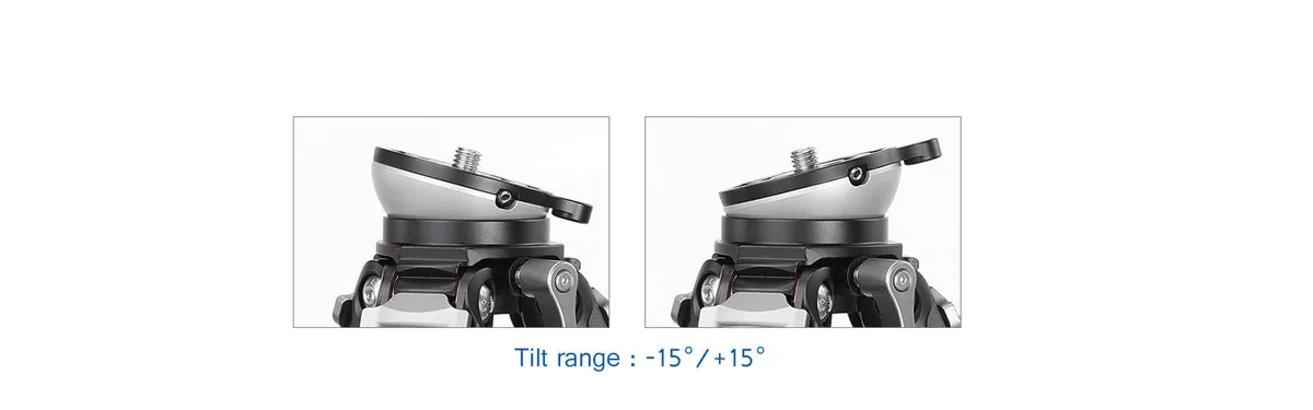 Leofoto LS-284CEX Ranger Series Carbon Fibre Tripod with 15 Degree Leveling Base (Black)