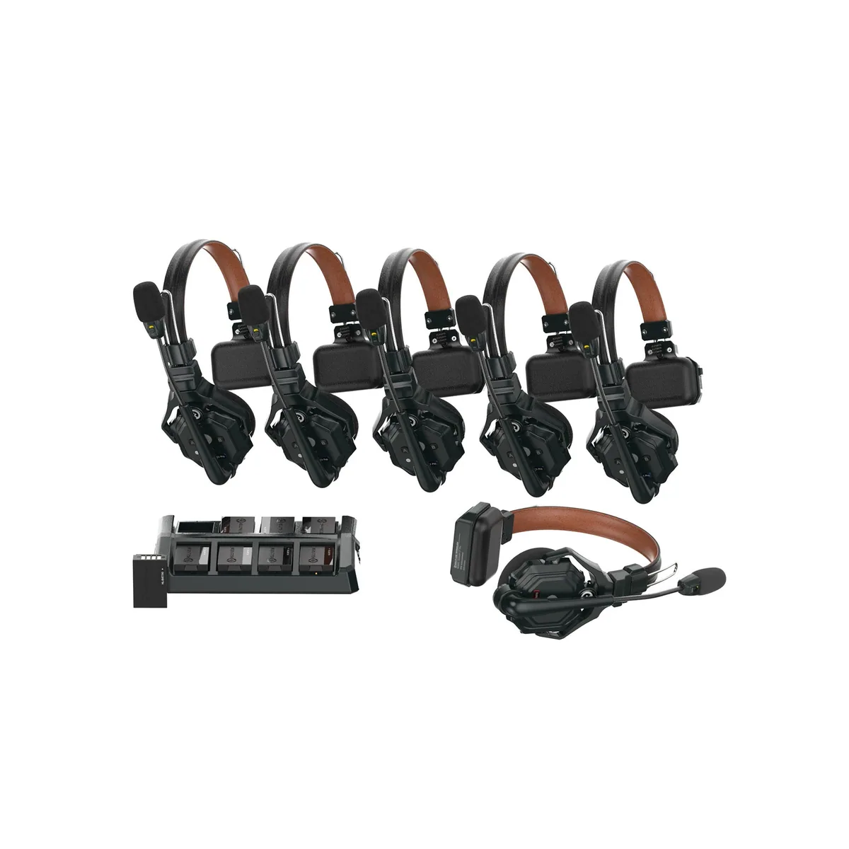 Hollyland Solidcom C1 Pro-6S Full-Duplex Wireless Intercom System with 6 Headsets (1.9 GHz)