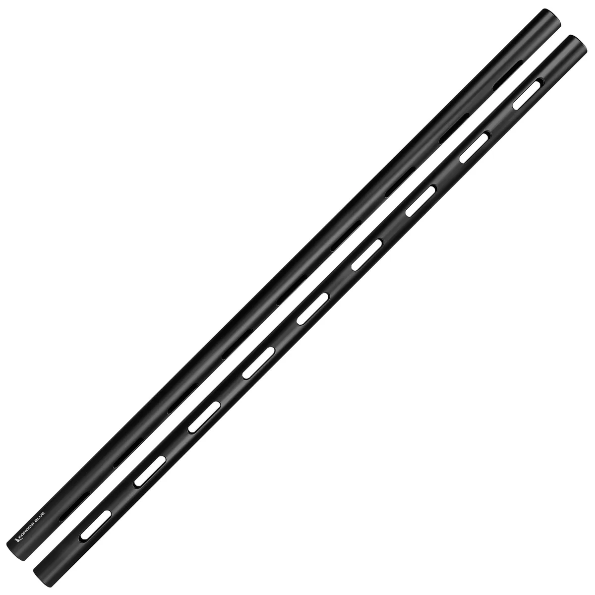 Kondor Blue PPSH 15mm Rods (Pair, Black, 30cm)