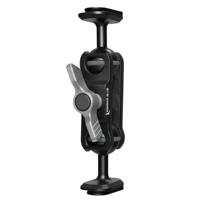 Kondor Blue 5.5″ Cine Magic Arm with Double Ball Heads (Mini Quick Release, Raven Black)