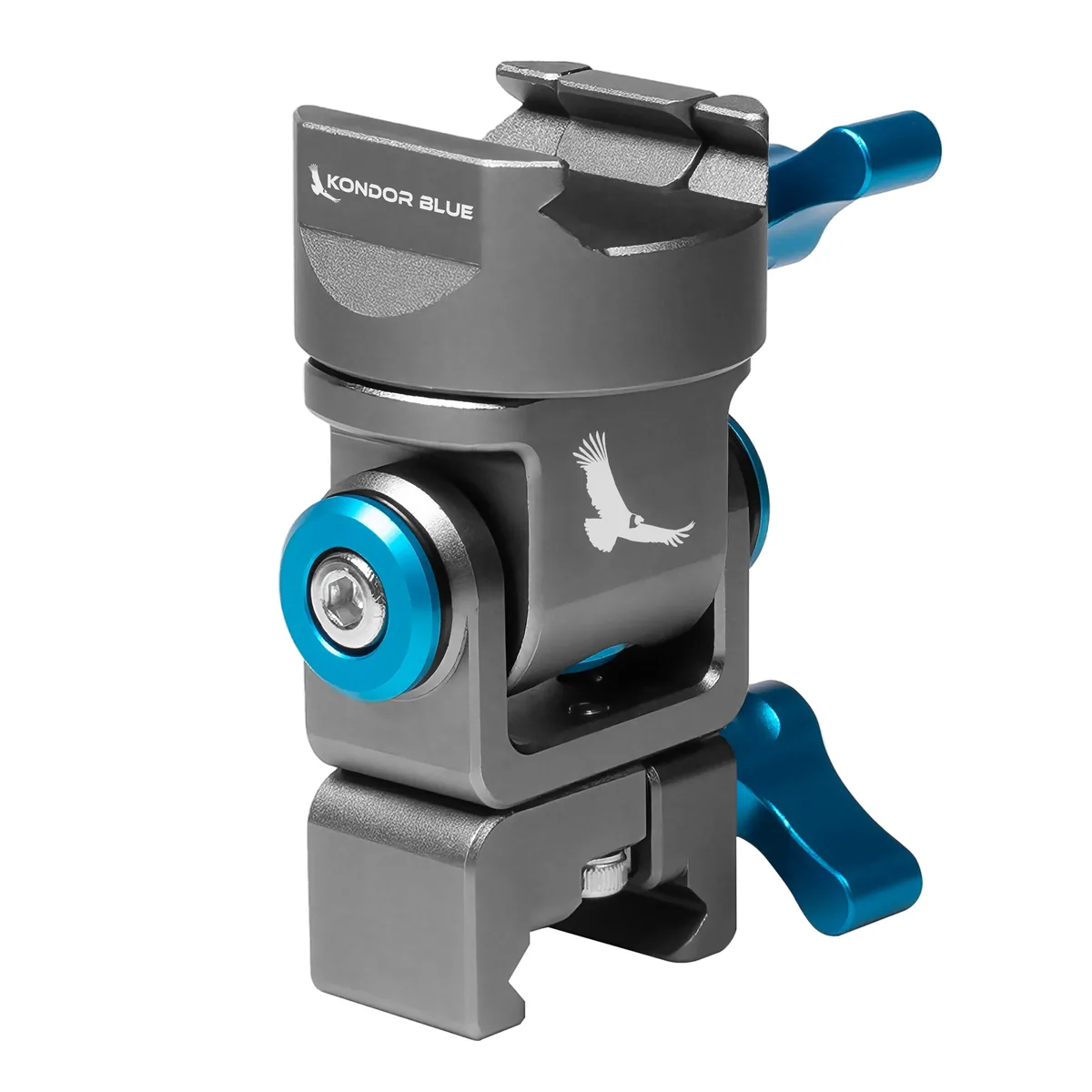 Kondor Blue NATO to NATO Swivel & Tilt Monitor Mount (Raven Black)