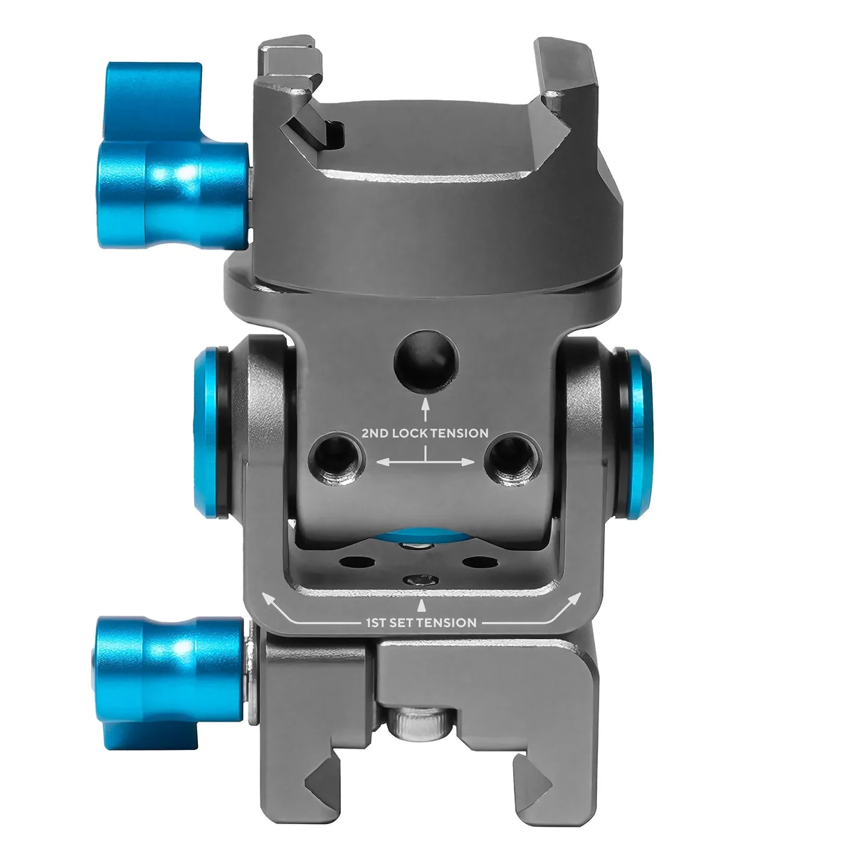 Kondor Blue NATO to NATO Swivel & Tilt Monitor Mount (Raven Black)