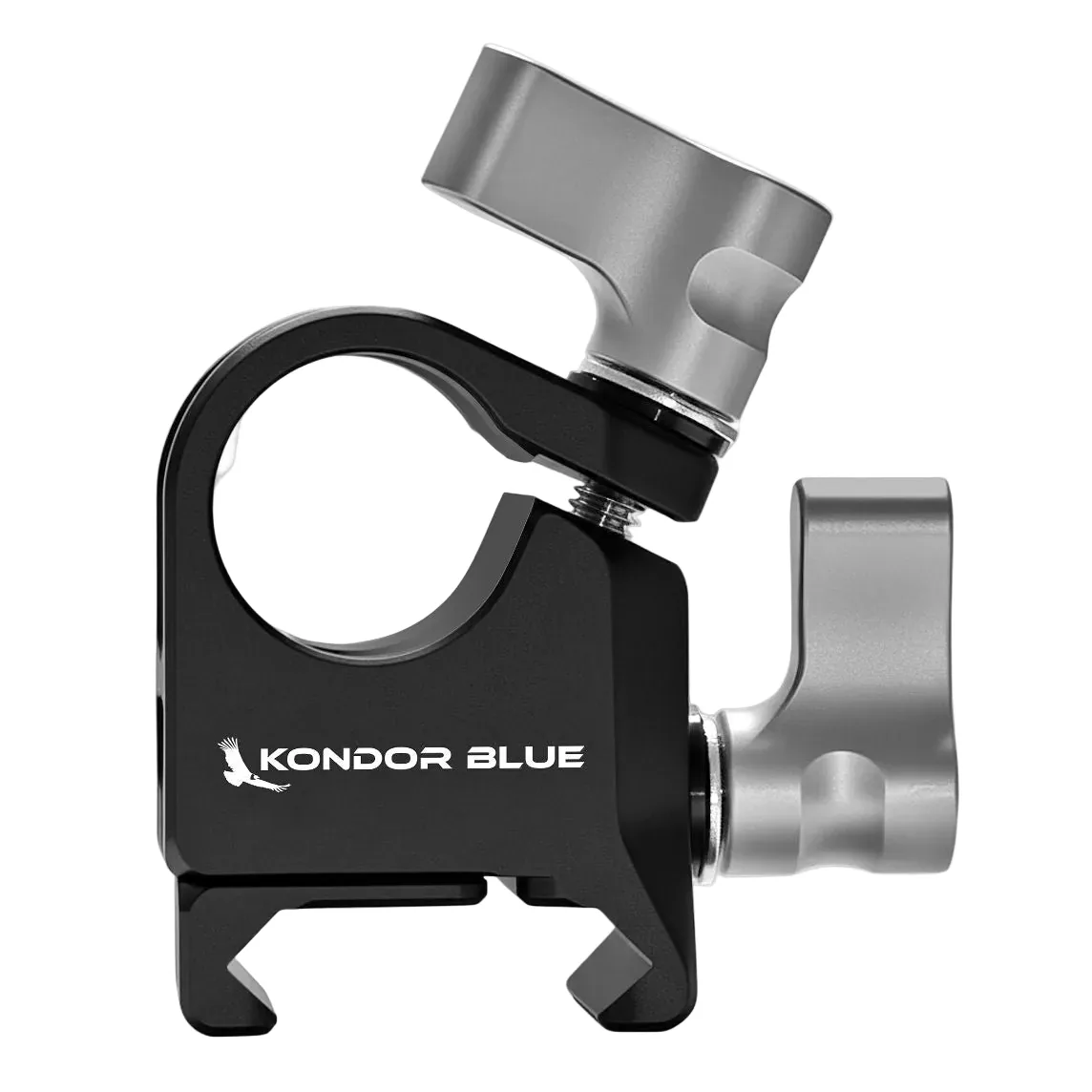 Kondor Blue 15mm Rod Parallel NATO Clamp (Raven Black)