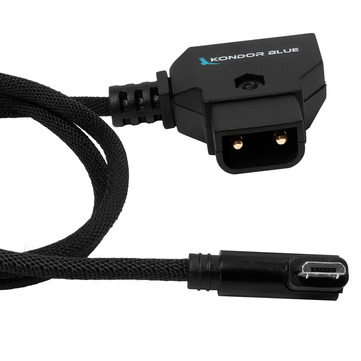 Kondor Blue D-Tap to Micro-USB Cable for Nucleus-Nano (Unregulated, 45cm)