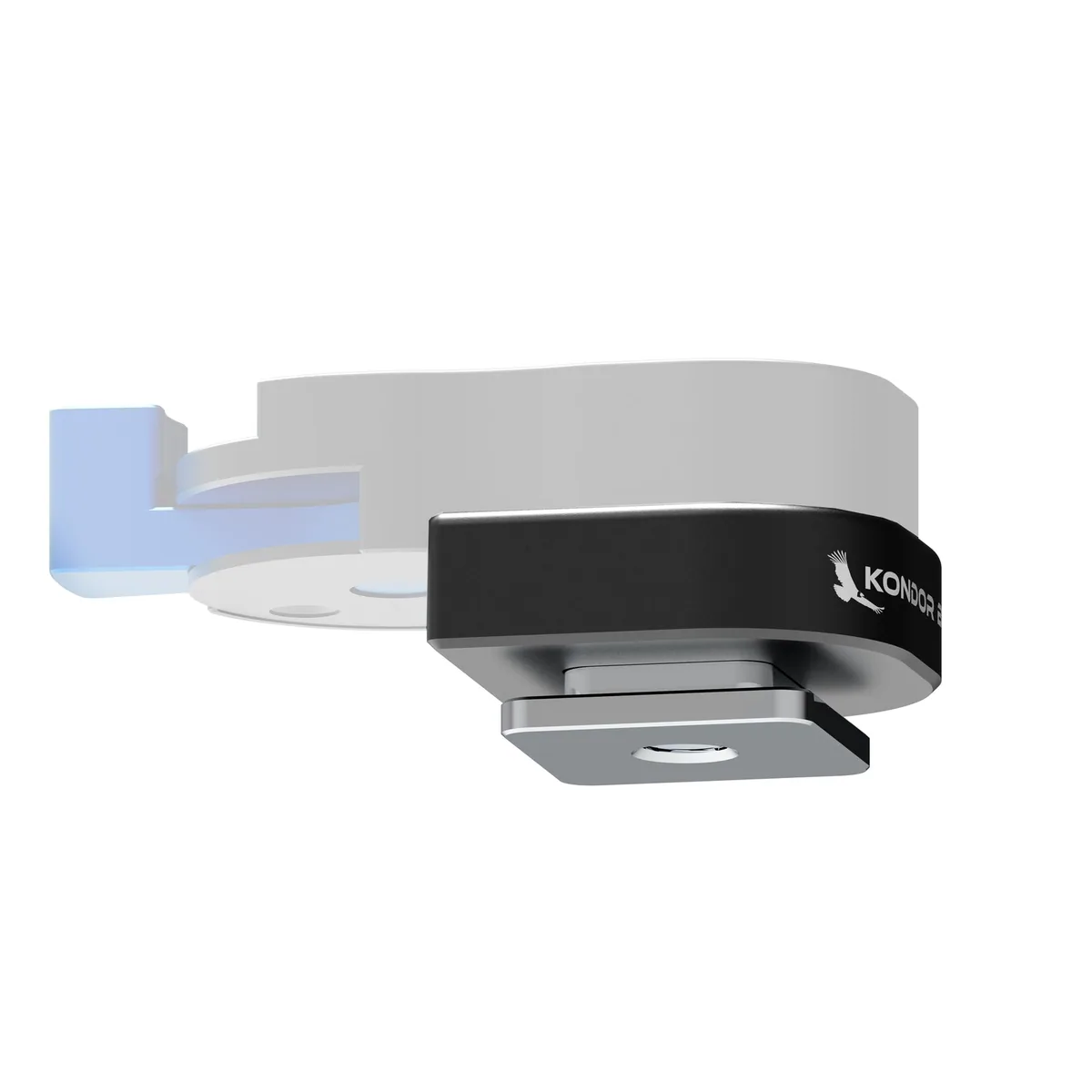 Kondor Blue Cold Shoe to Mini Quick Release (Space Grey)