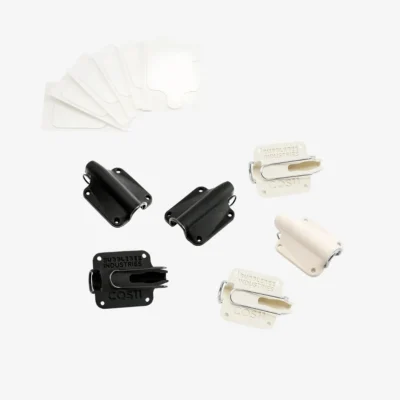 Bubblebee Industries Lav Concealer for Sanken COS-11 (6-Pack, 3 Black and 3 White)