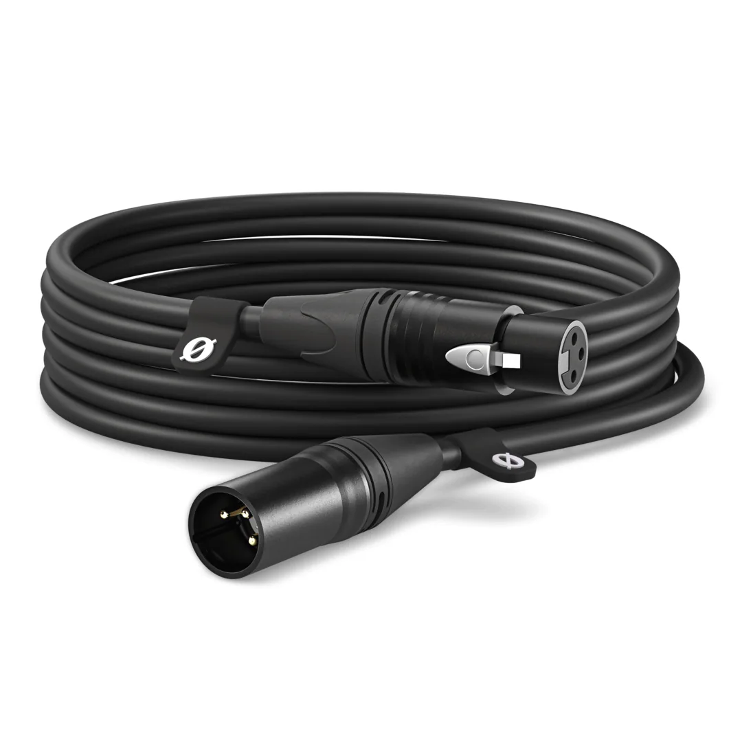 RODE XLR Male to XLR Female Cable (6m, Black)