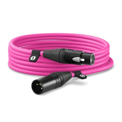 RODE XLR Male to XLR Female Cable (6m, Pink)