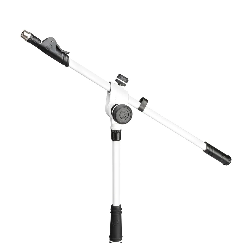 Gravity GMS4322W Microphone Stand with Folding Tripod Base (White)