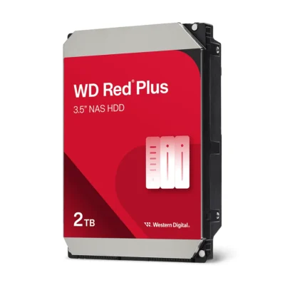 Western Digital 6TB WD60EFPX Red Plus SATA III 3.5″ Internal NAS HDD