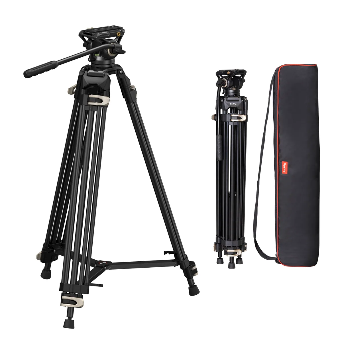 SmallRig 3751B AD-01 Heavy-Duty Fluid Head Tripod