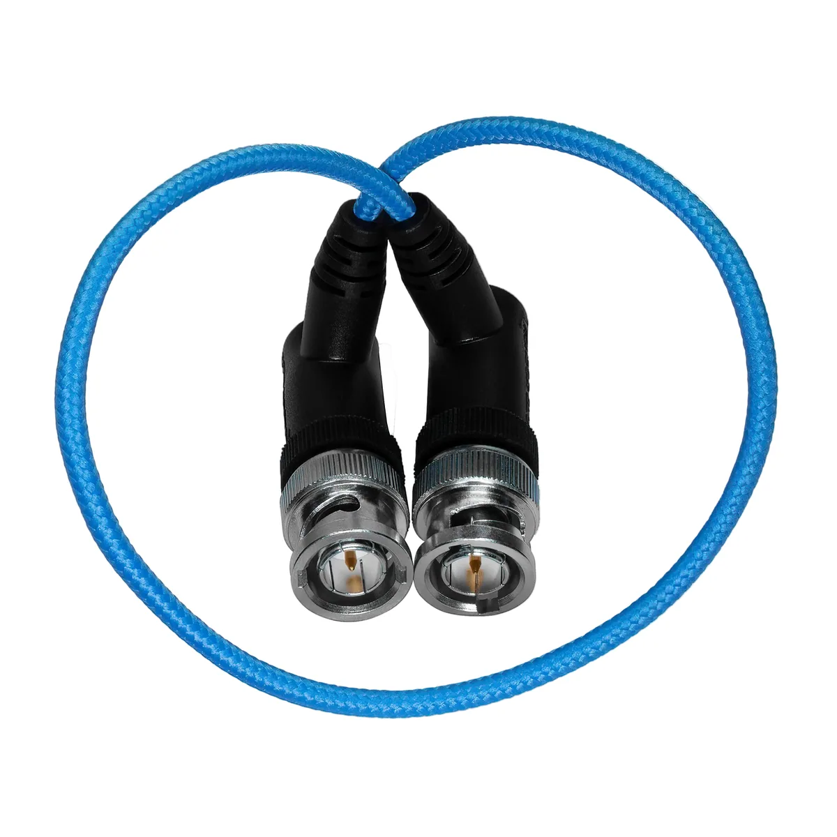 Kondor Blue Ultra-Thin 3G-SDI Right-Angle BNC Cable (40cm)