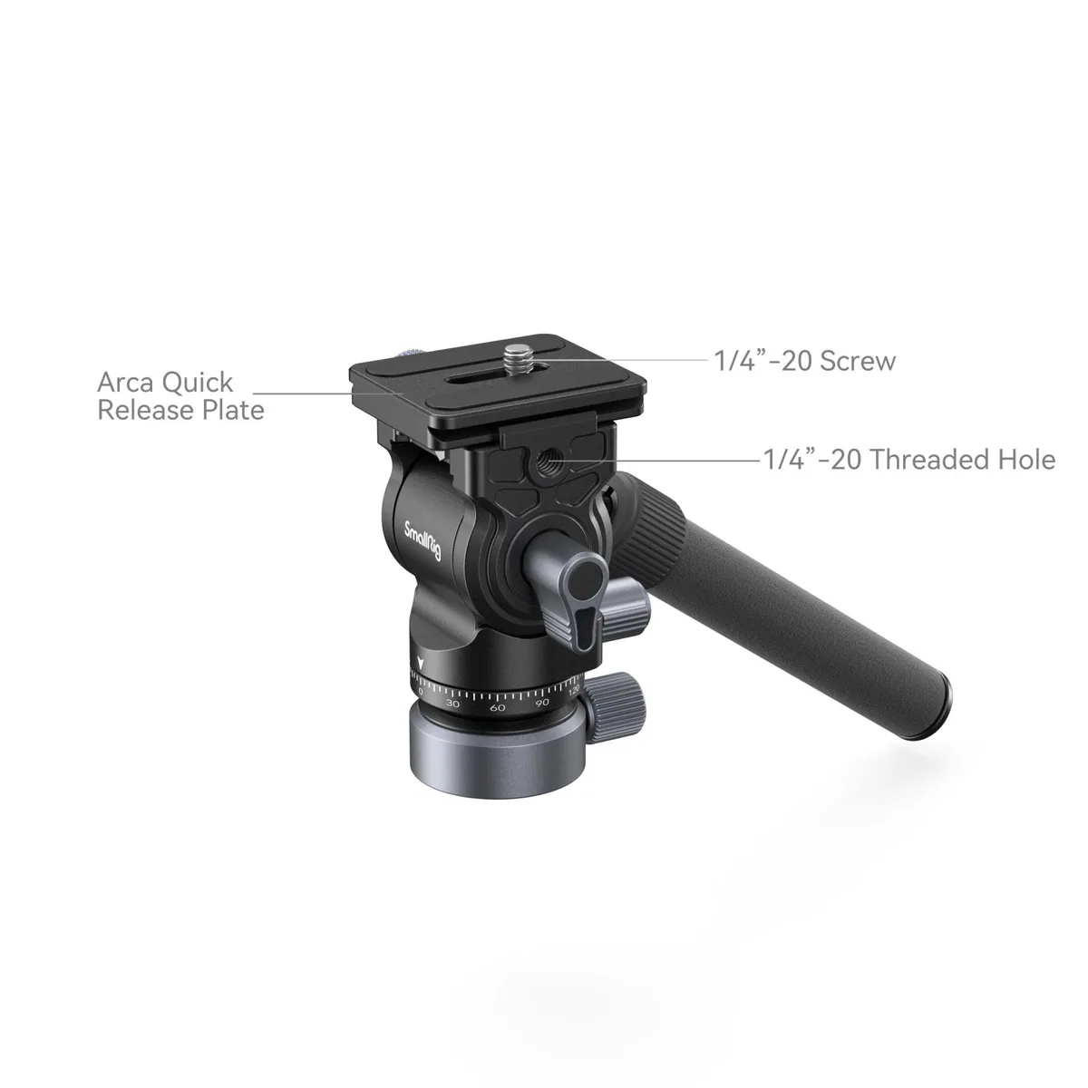 SmallRig 4170B CH20 Video Head Mount Plate with Leveling Base