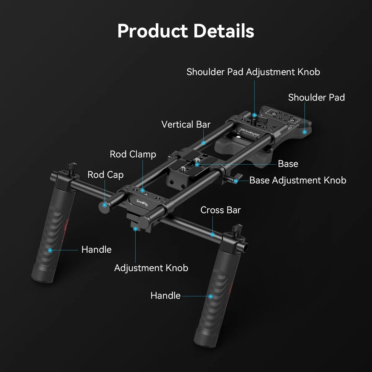SmallRig 2896C Basic Shoulder Rig Kit