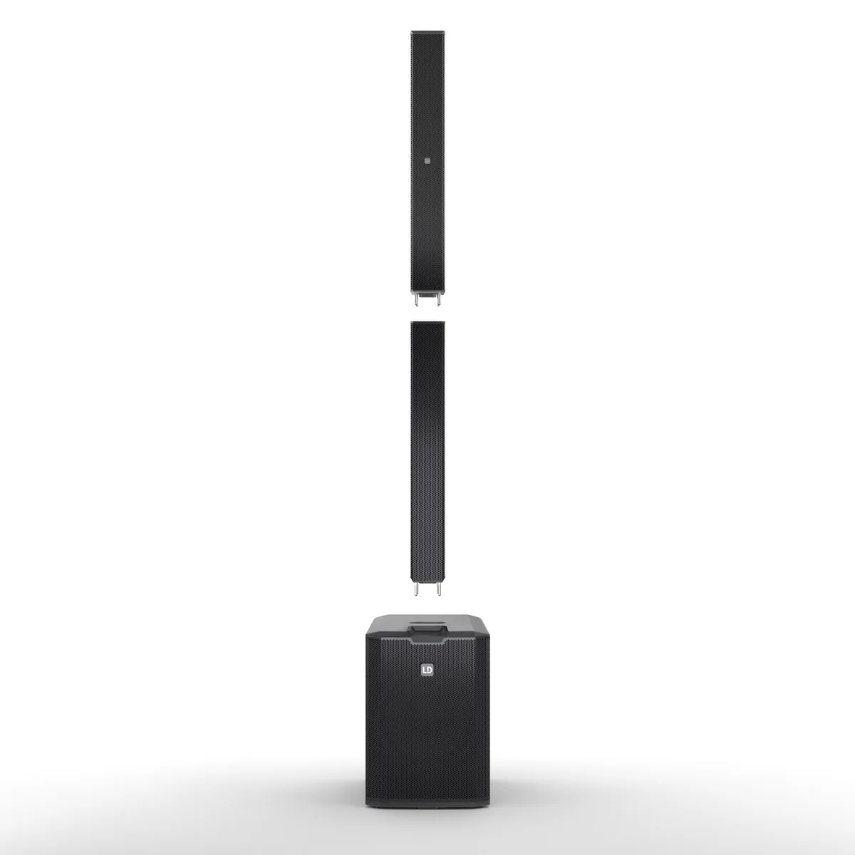 LD Systems MAUI 28 G3 Portable 1000W Powered Column PA System (Black)