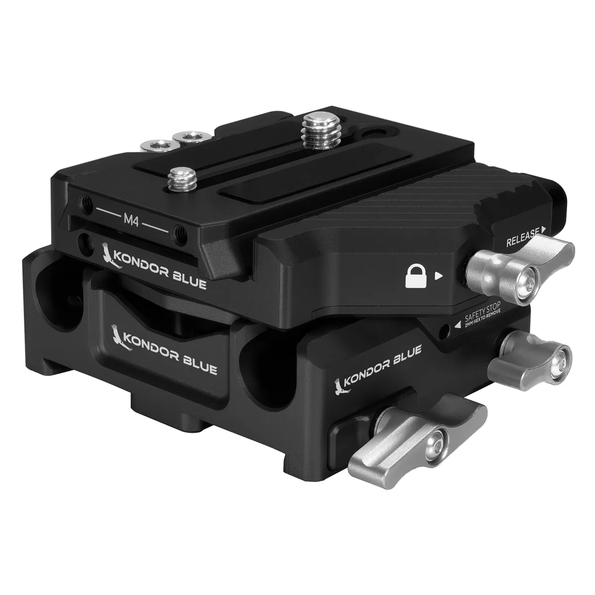 Kondor Blue 501 Adjustable Baseplate (501 QR, Raven Black)