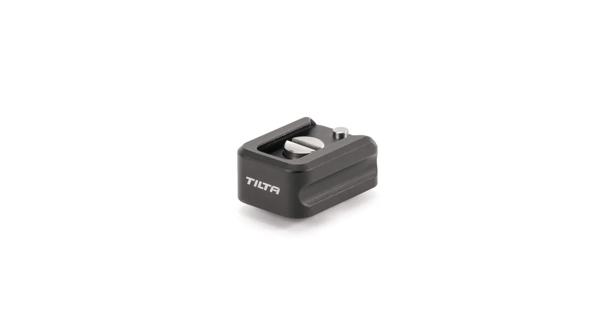 Tilta Cold Shoe Receiver Adapter with Locking Pin (Black)