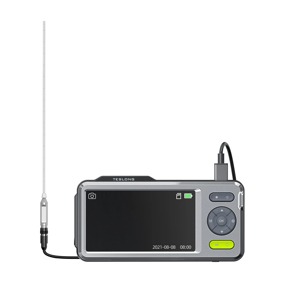 Teslong NTG500H Rigid Borescope With 5-inch IPS Screen