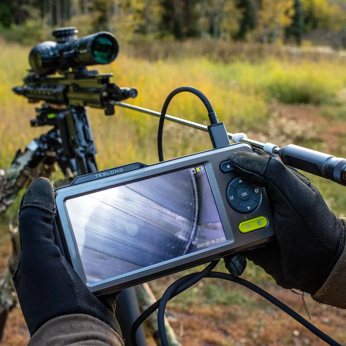 Teslong NTG500H Rigid Borescope With 5-inch IPS Screen
