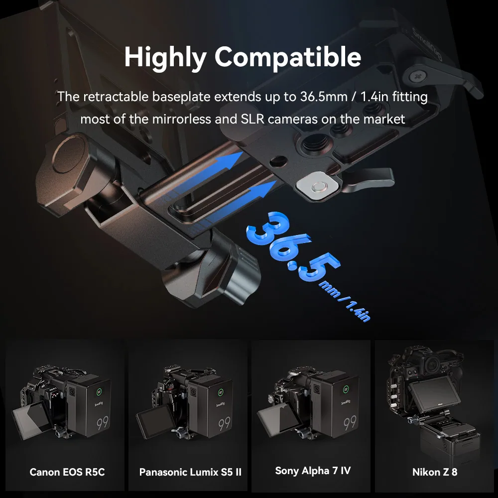 SmallRig 4064B Compact V-Mount Battery Mounting System