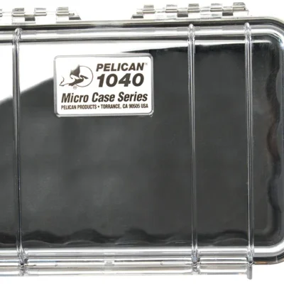 Pelican 1040 Micro Case (Black/Clear)