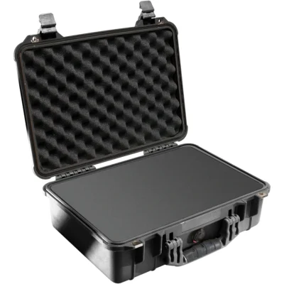 Pelican 1500 Case (Black, With Foam)