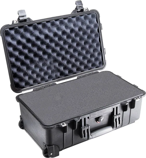 Pelican 1510 Carry-On Case with Foam Set (Black)