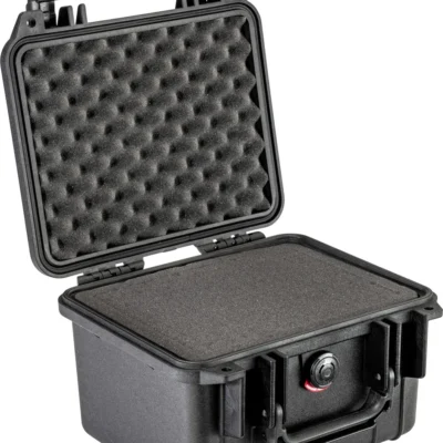 Pelican 1300 Case (Black, With Foam)