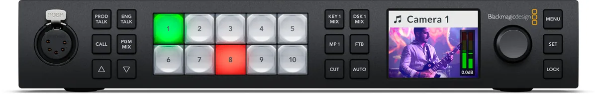 Blackmagic ATEM 1 M/E Constellation UHD 4K Live Production Switcher (1 RU)