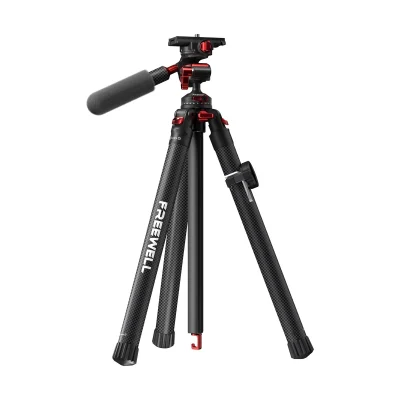 Freewell FW-T1 Carbon Fibre Real Travel Tripod with Ball Head