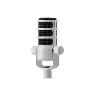 RODE PodMic Dynamic Podcasting Microphone (White)