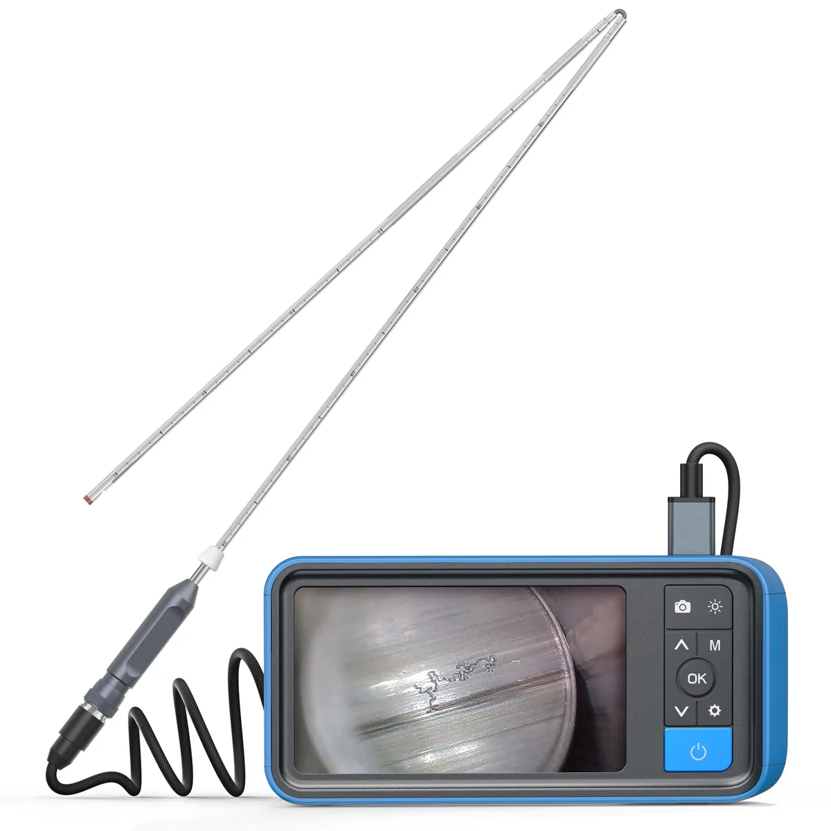 Teslong NTG200H Focus And Fold Borescope with 4.5″ Screen