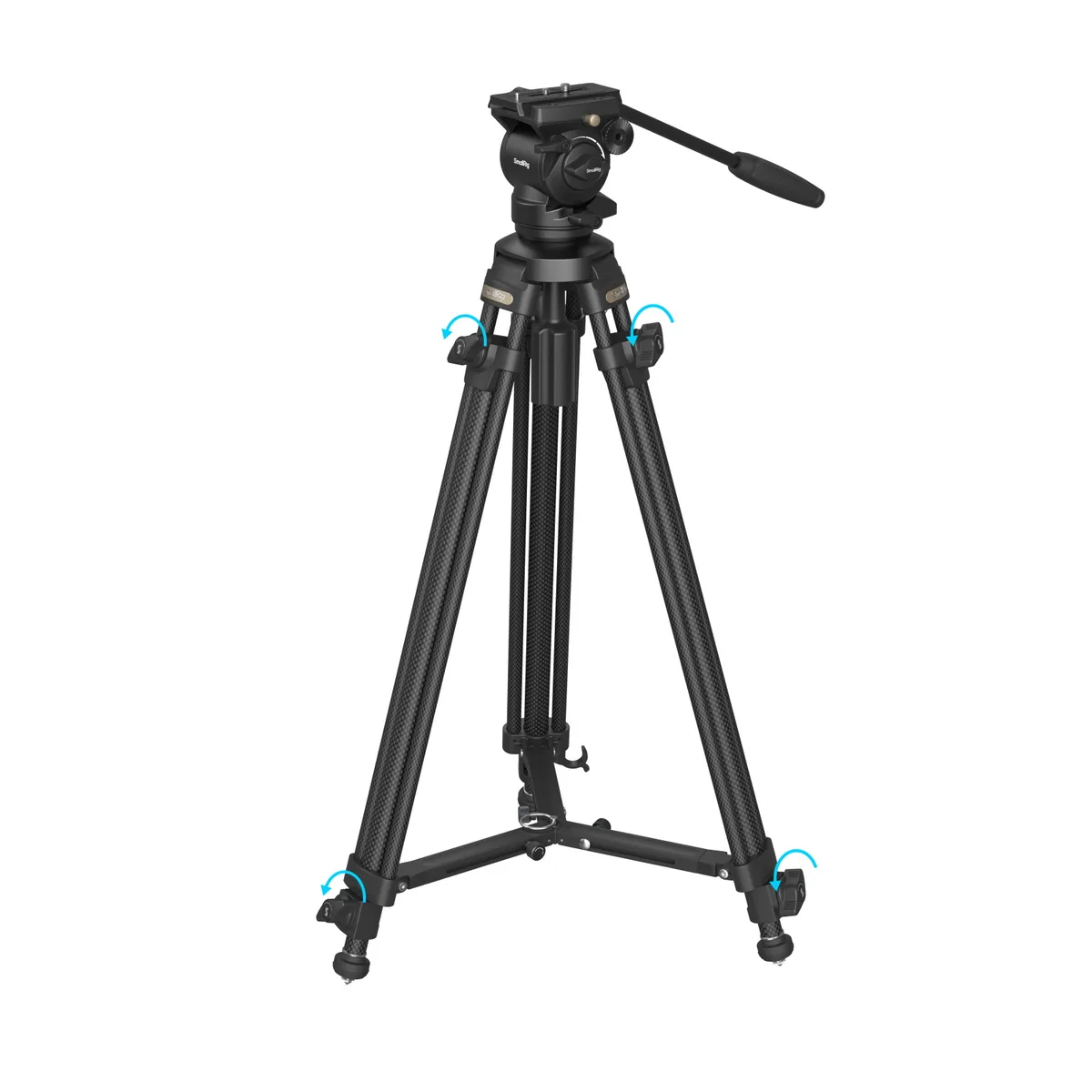 SmallRig 4685 AD-50 Lightweight Video Carbon Fibre Tripod Kit