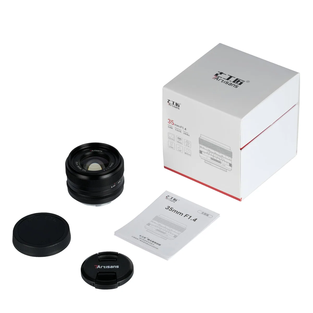 7Artisans 35mm f/1.4 Mark III Lens for Leica L (Black)