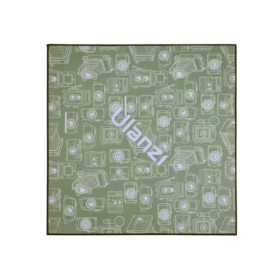 Ulanzi 17″ Protective Camera Wrap (Green Pattern)