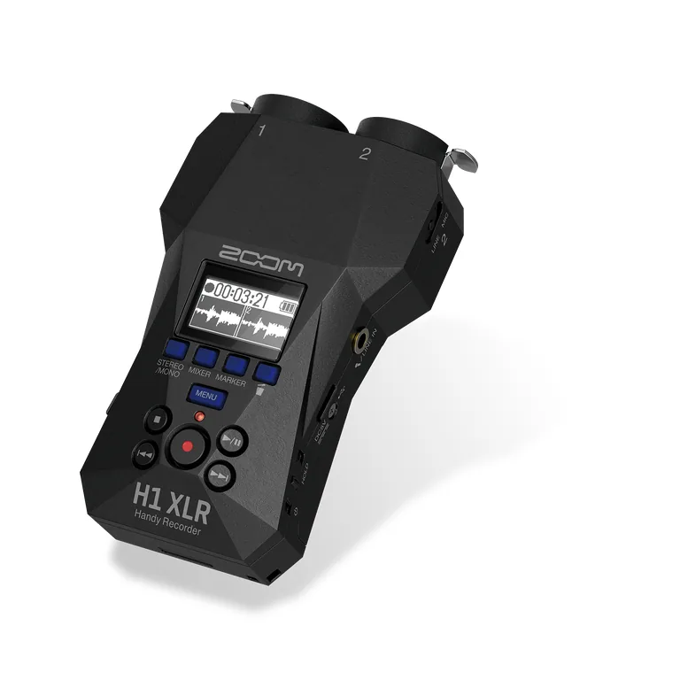Zoom H1 XLR Portable Audio Recorder for Video