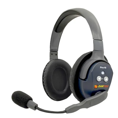 Eartec Ultralite Pro16-DR Full-Duplex True Wireless Double-Ear Remote Headset (2.4 GHz)