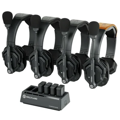 Hollyland Solidcom SE Global 4S 4-Person Full-Duplex Single-Ear Headset Intercom System (2.4 GHz)