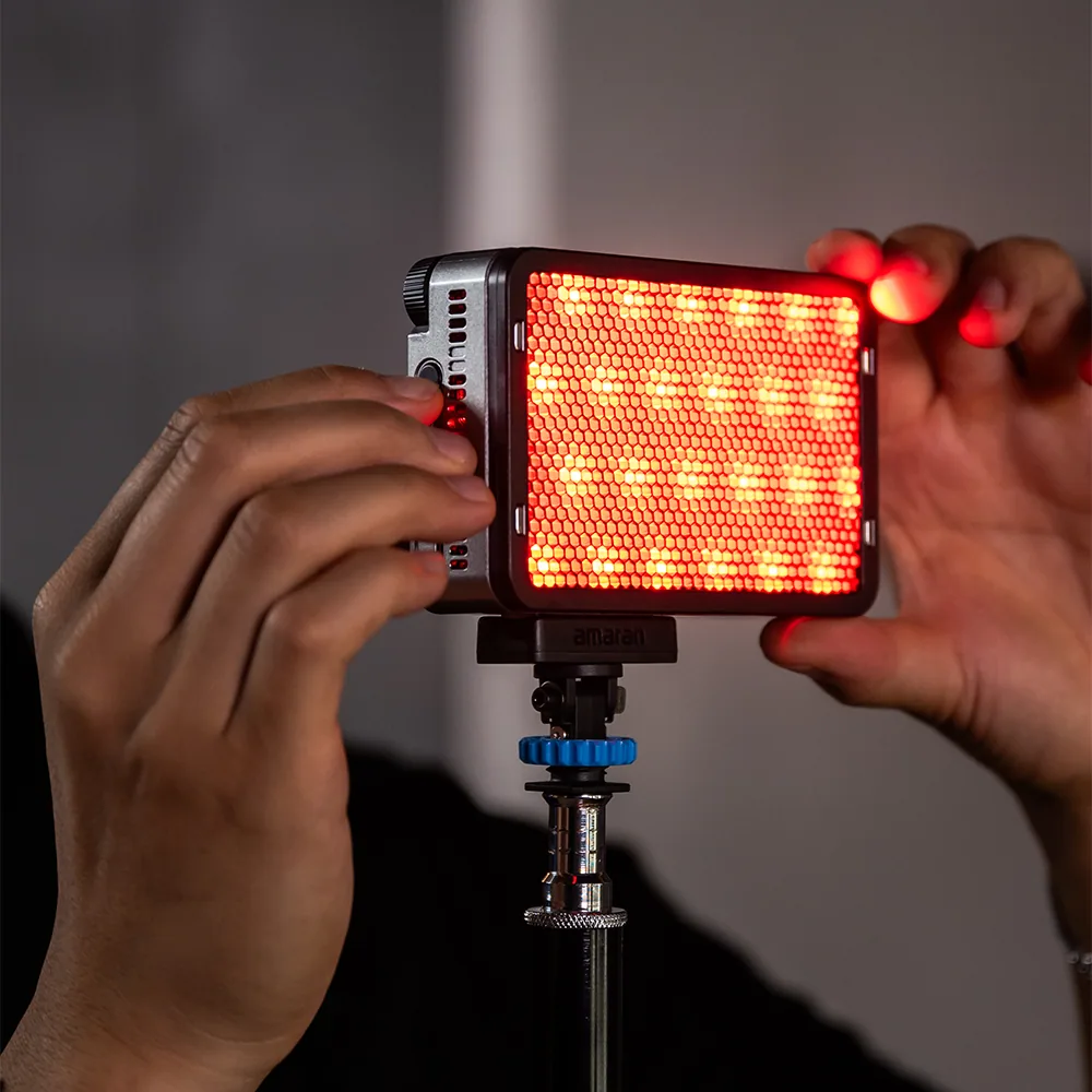 amaran Ace 25c RGB LED Light Panel All-in-One Creator Kit (Charcoal)