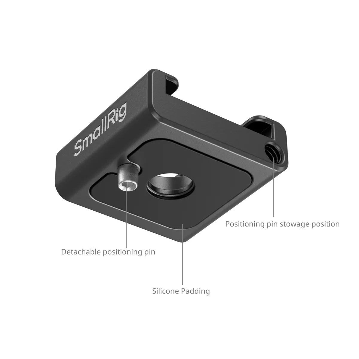 SmallRig 5033 Anti-Twist Cold Shoe Mount Support (4 Pack)